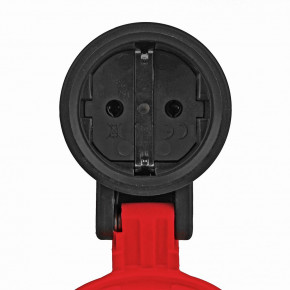 Vollgummi-Kupplung 250V, Federklappdeckel, IP44 PCE 2522-s/sr