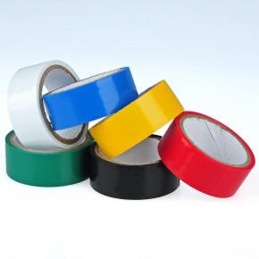 Isolierband, 6er-Pack, unterschiedliche Farben, 15mm breit, je 10m Länge